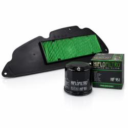 KIT FILTRO OLIO HIFLO + FILTRO ARIA HONDA NSS Forza ABS 300 2018