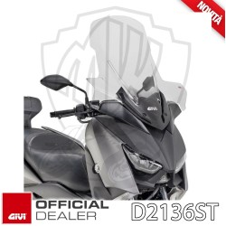 GIVI D2136ST PARABREZZA CUPOLINO ALTO YAMAHA X-MAX 400 2018-2021