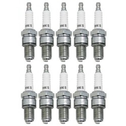 Set 10 Kerzen NGK B9ES Schritt Lang Aprilia Rote Rose 50 1990