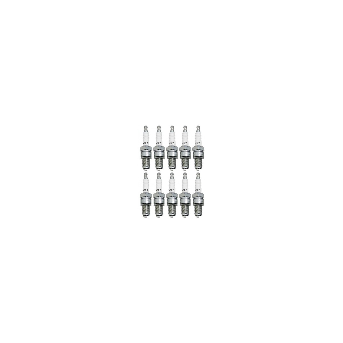 Set 10 Kerzen NGK B9ES Schritt Lang Aprilia Rote Rose 50 1990