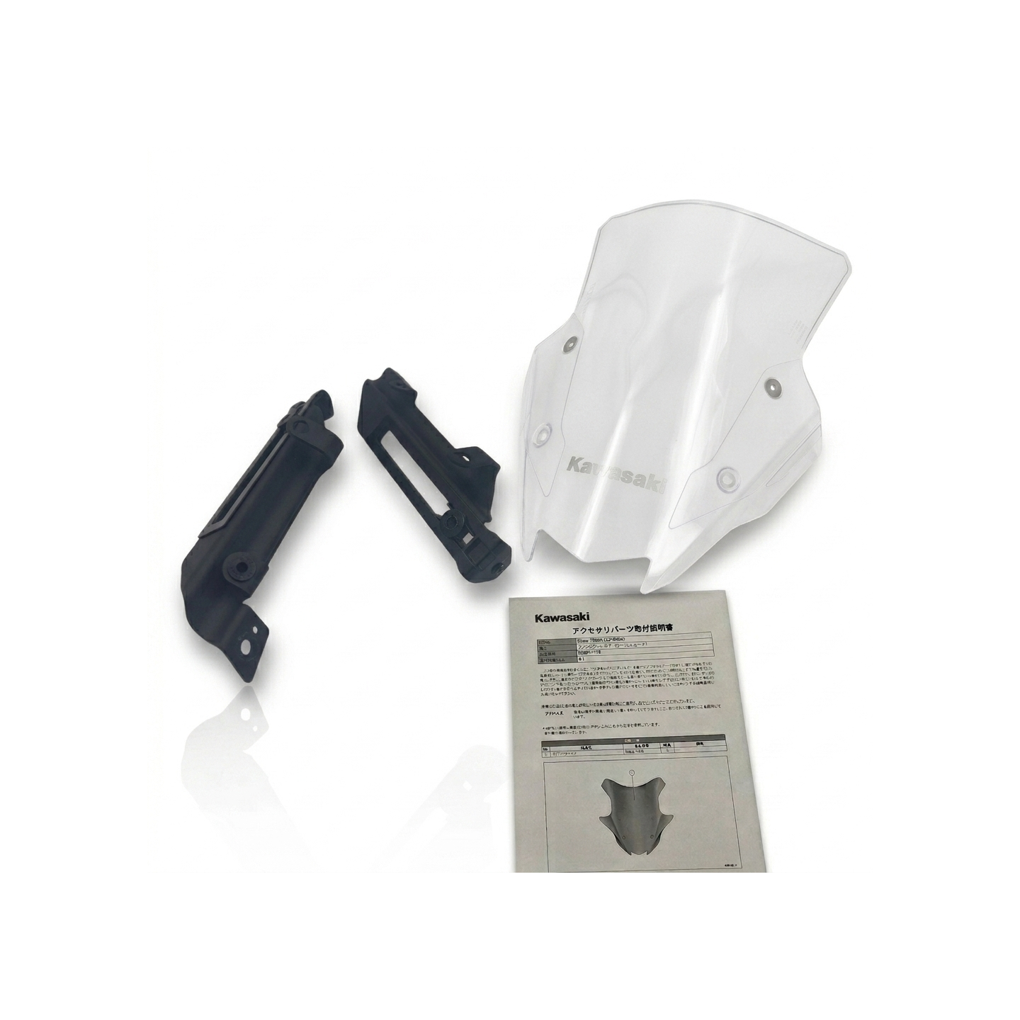 SCUDO Paravento Pare-brise Original + Supports Pour Versys 650 2022