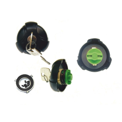 TAPPO SERBATOIO CARBURANTE (SIM.445271)PER PIAGGIO APE P 50 SERBATOIO IN METALLO
