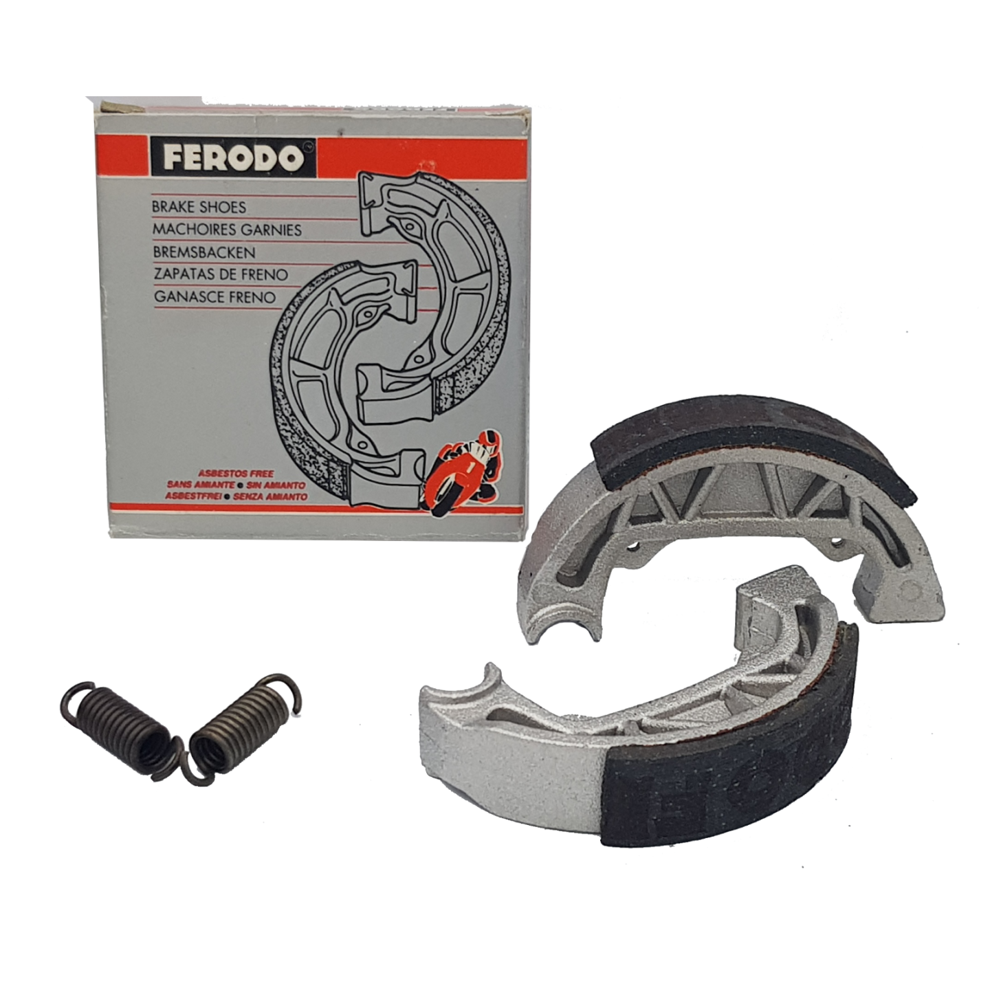 Kit Bremsbacken Hinten FERODO für Piaggio Zip 50 1995 1996