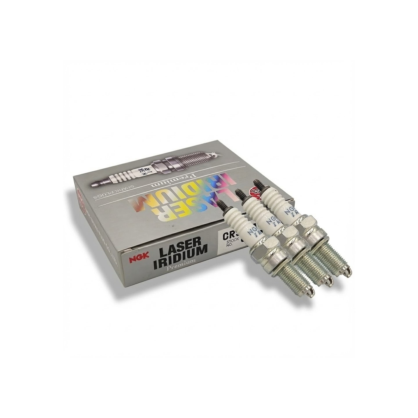 Set 3 Kerzen Laser Iridium NGK CR9EIA-9 Kawasaki ER-6N 650 2005