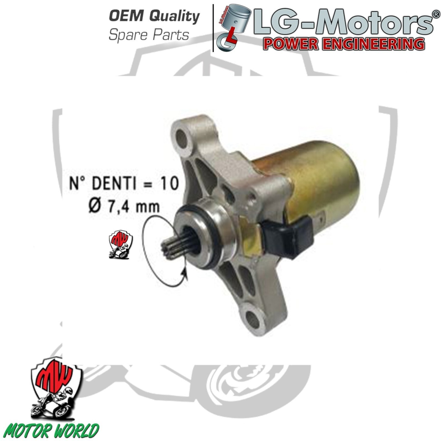 Motor De Arranque SYM Jet 50 1999 2000 2001 2002 2003 2004 2005 2006